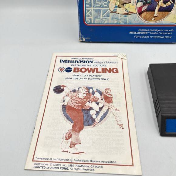 Bowling Intellivision Complete in Box CIB - Retro Fun! - Picture 5 of 10